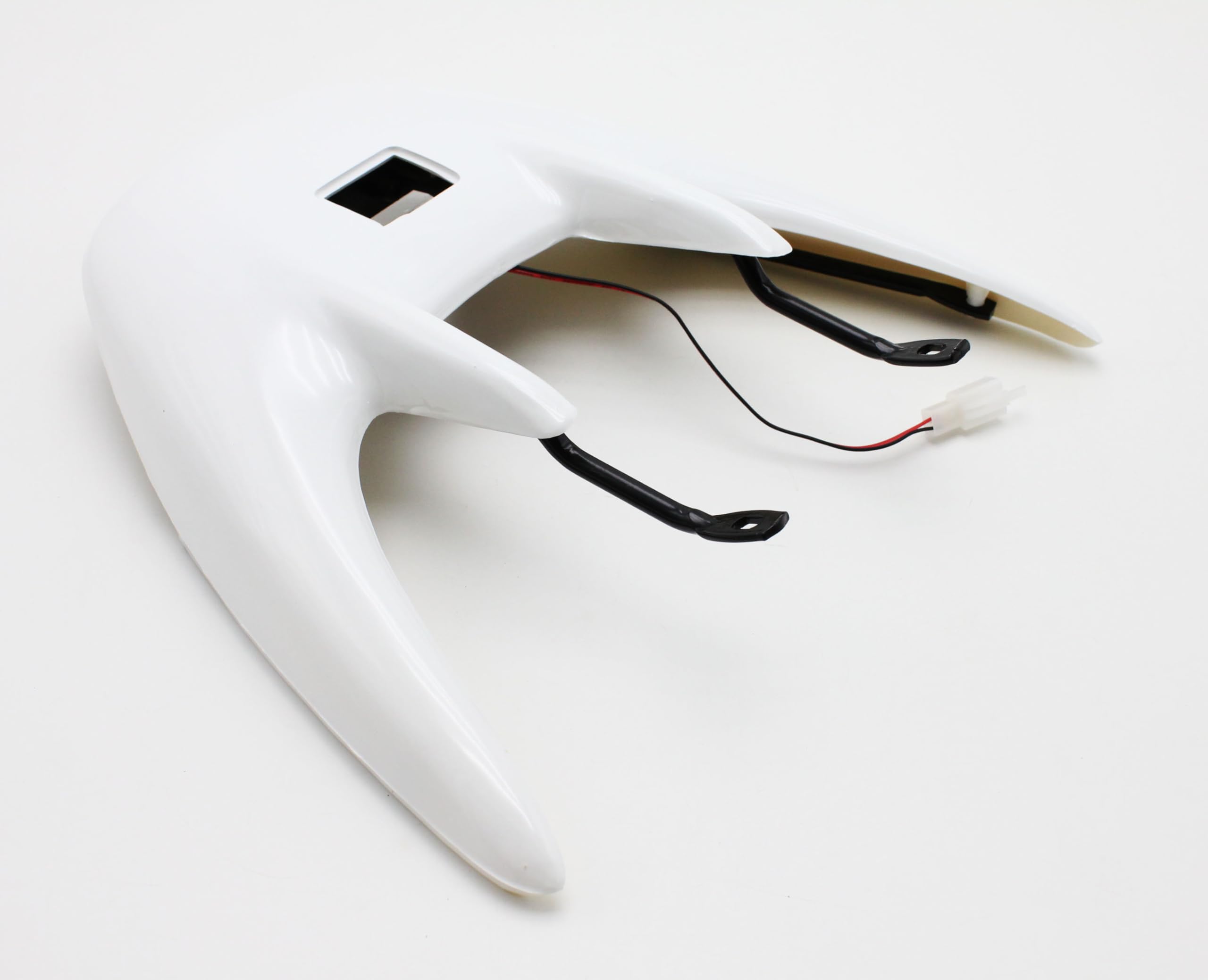 Amazon | リアスポイラー LED ステーセット 白 バイクパーツ バイク