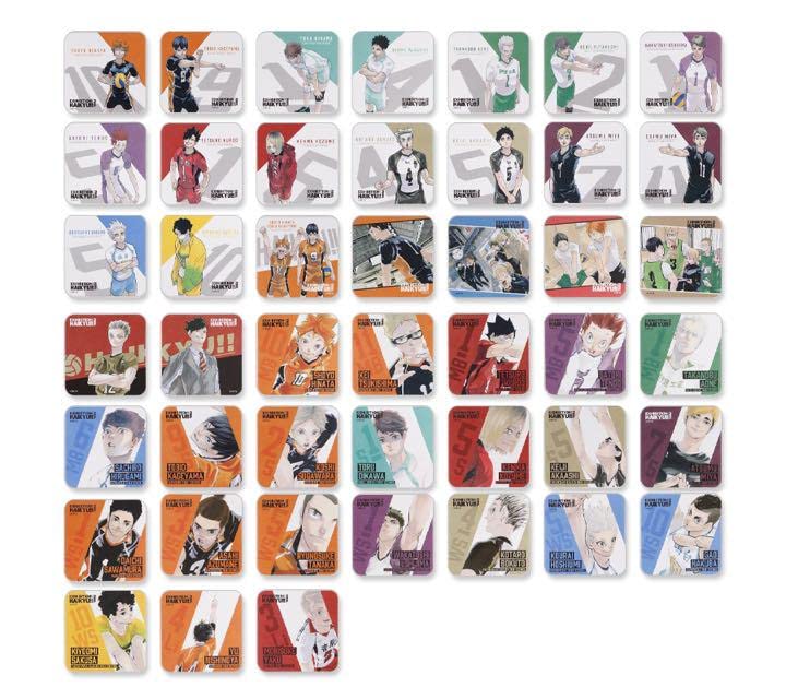 Amazon.co.jp: ハイキュー展 final アートコースター 第5弾 BOX 特典