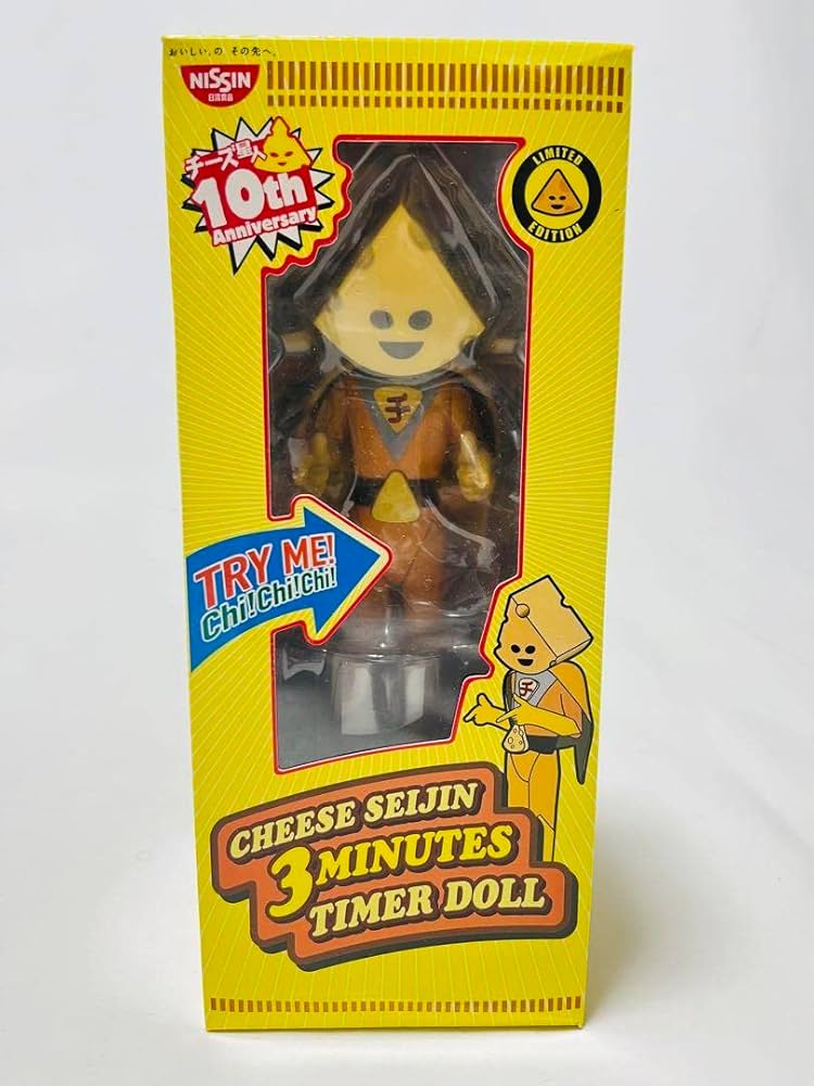 Amazon.co.jp: カップヌードル チーズ星人 3分タイマー人形 : おもちゃ
