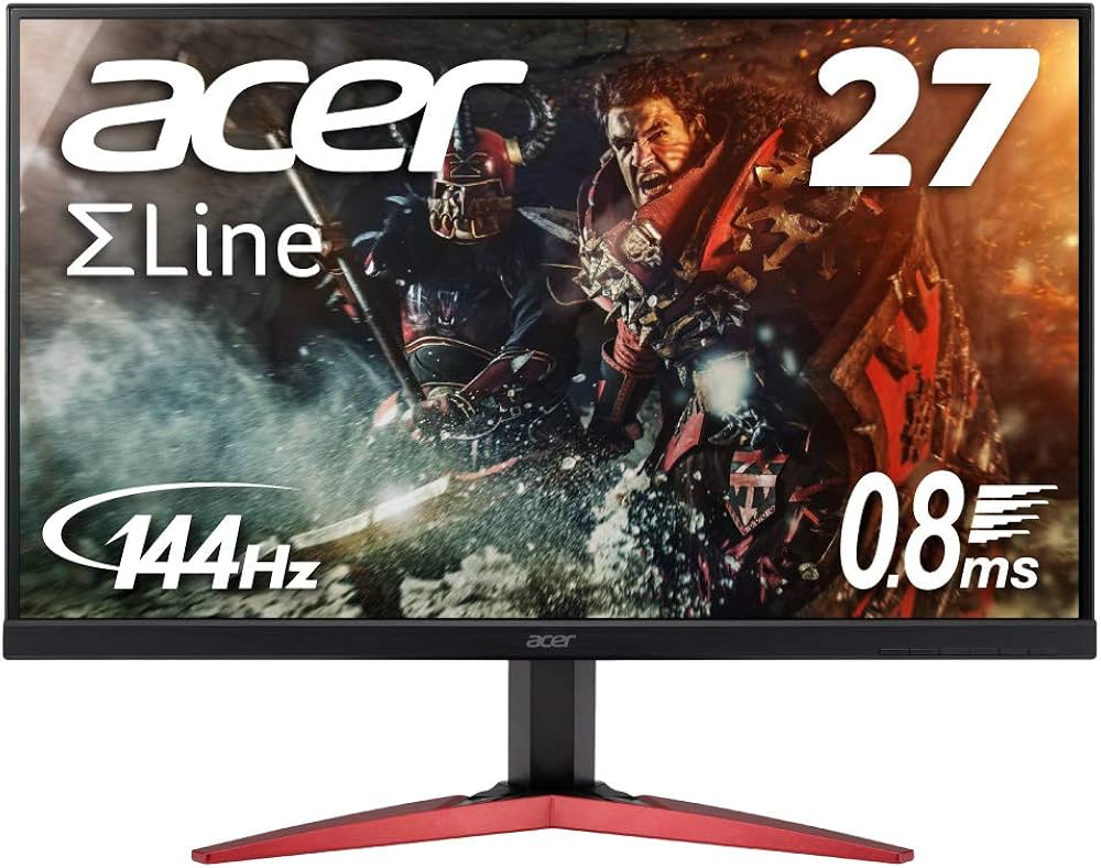 中古 Acer KG271U A 27型 2K 1ms 144hz モニター 中古 Acer KG271U A