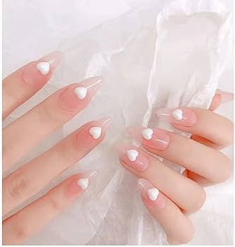 Amazon.co.jp: TUUWAI ネイルパーツ ハート ネイルパーツ ハート100個