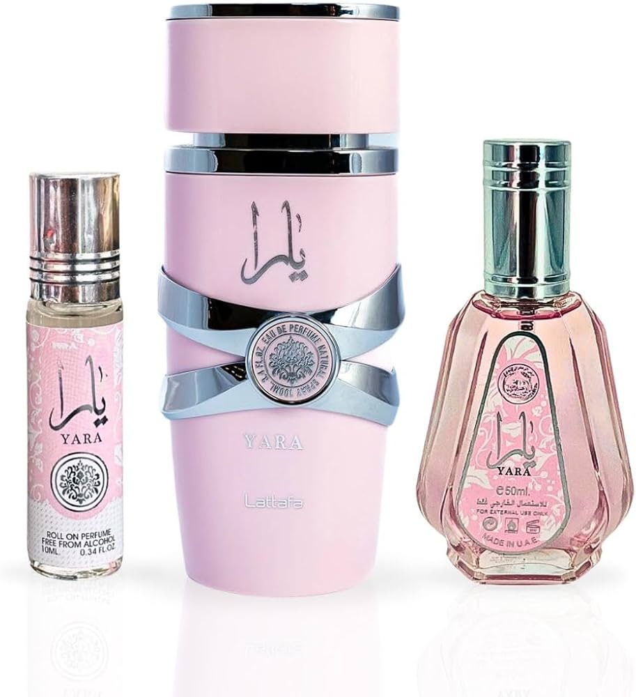Amazon.com : Lattafa Yara 3-piece Fragrance Bundle for Women (3.4