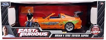 Amazon | JADATOYS 1:18 ワイルドスピードダイキャストカー Brian's
