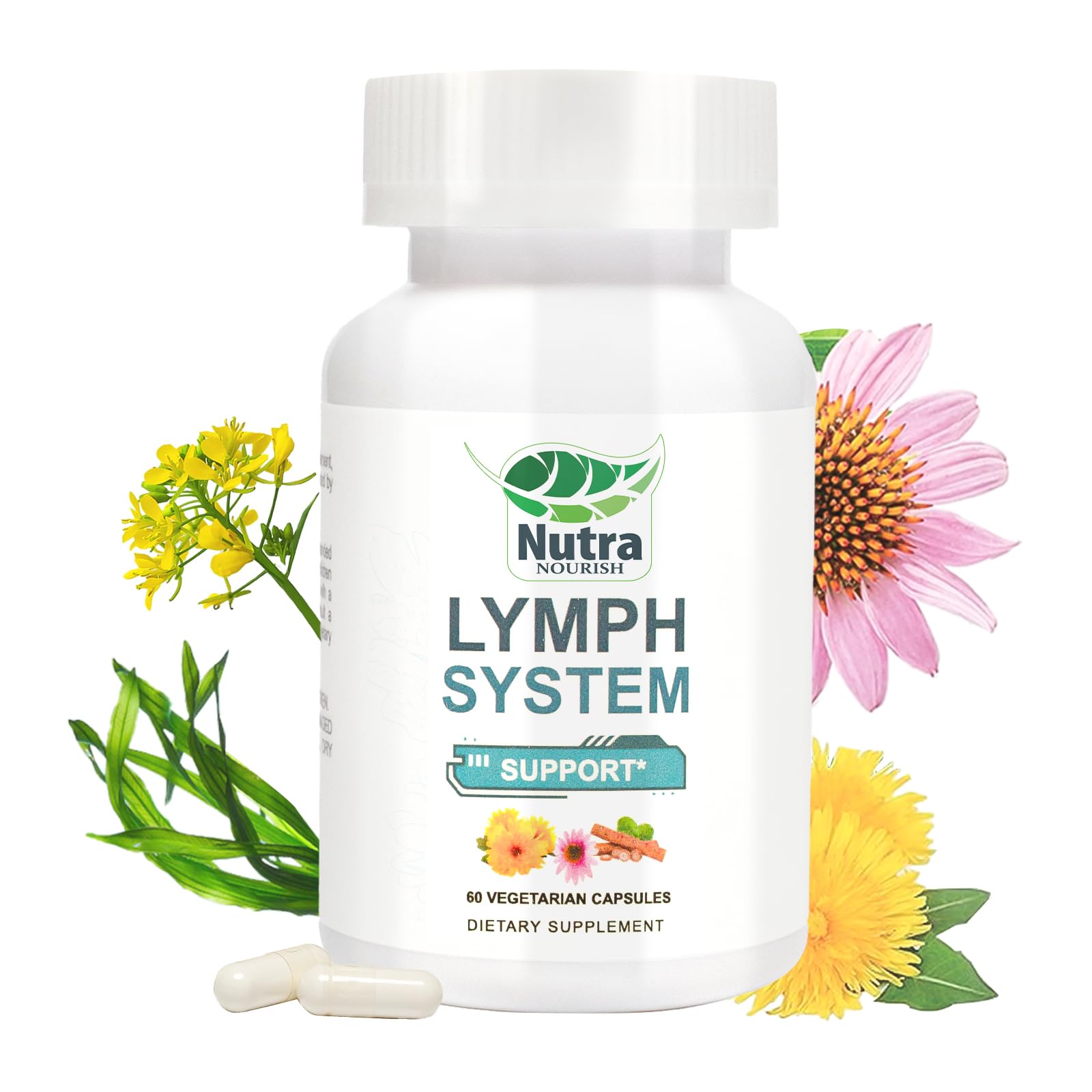 Amazon.com: NutraNourish Lymphatic Drainage Supplement with