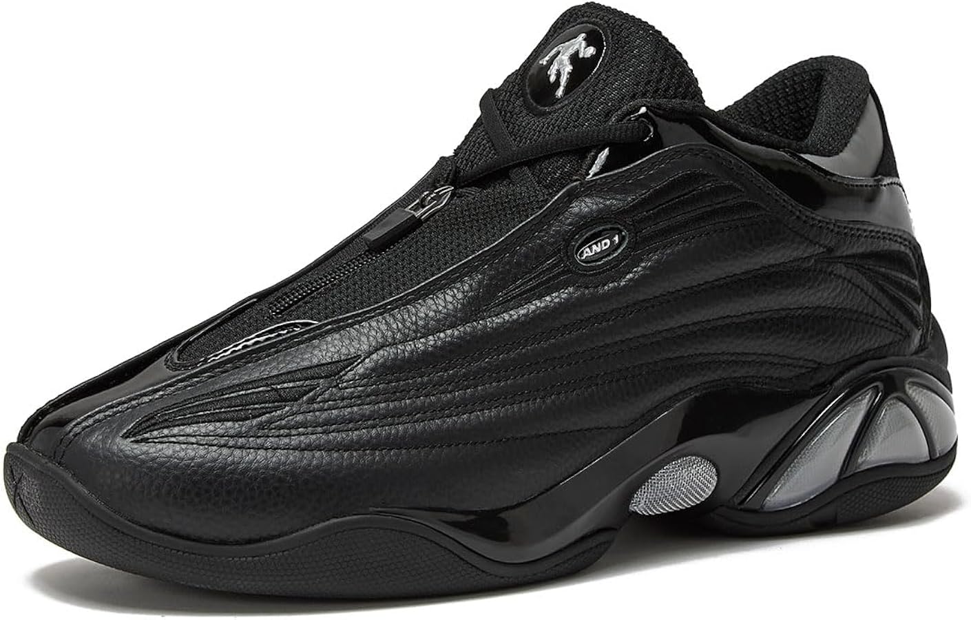 AND1 Mad Game Pro Mens Basketball Shoes, White or Black Basketball
