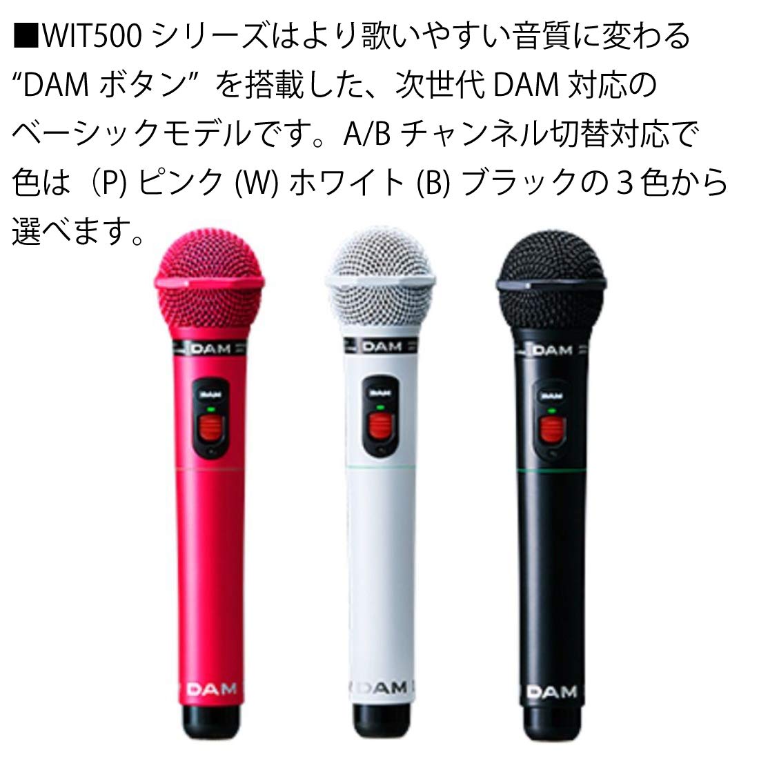 Amazon.co.jp: 第一興商 赤外線ワイヤレス マイクロフォンWITM-500(P