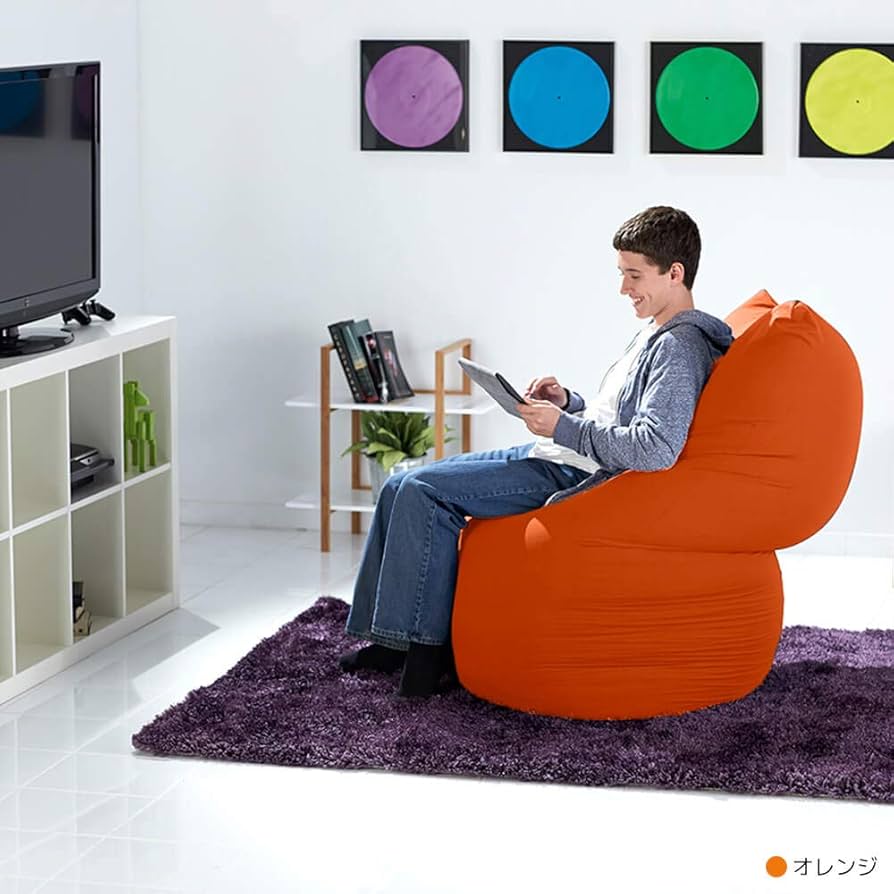 Amazon.co.jp: Yogibo Midi ヨギボー ミディ オレンジ : ホーム＆キッチン