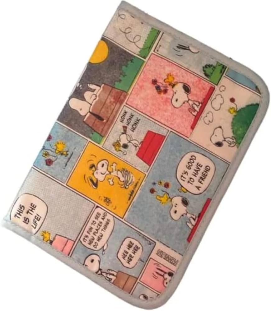 Amazon.co.jp: スヌーピー お薬手帳 ケース Pearlona ポーチ ホルダー