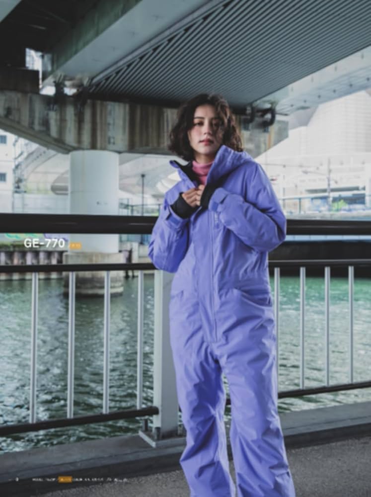 Amazon.co.jp: GRACE ENGINEERS ブリザードシェルツナギ 秋冬用 スカイ