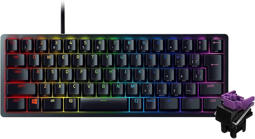 Amazon.co.jp: Razer Huntsman Mini JP 小型 ゲーミングキーボード