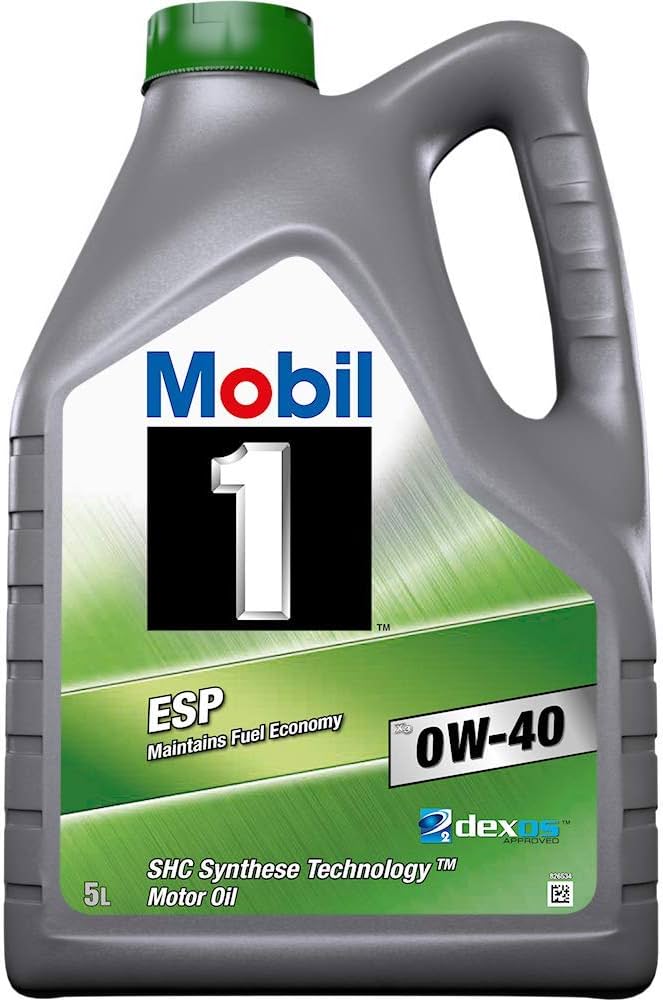 MOBIL Olio motore 1 0W-40 Olio 5 L : Amazon.it: Auto e Moto