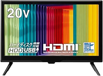 Amazon.co.jp: simplus 液晶テレビ 20インチ 地上 ハイビジョン 外付け