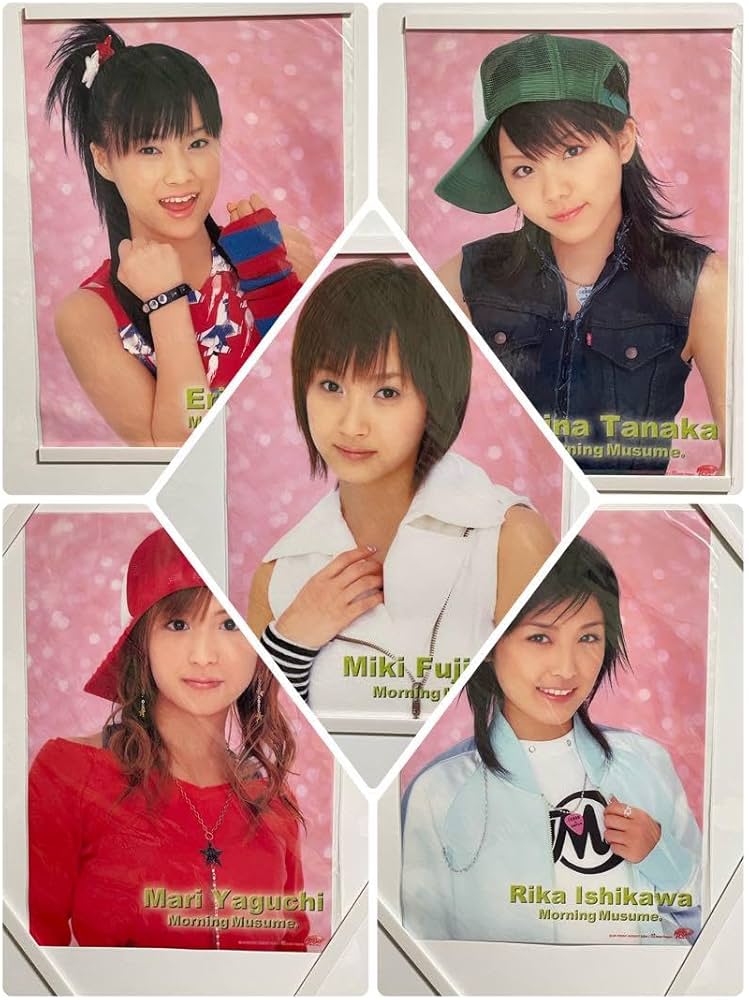 Amazon.co.jp: モーニング娘 A3 クリアポスター 矢口真里 藤本美貴