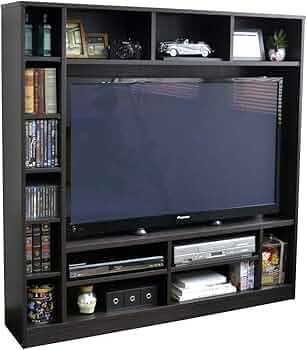 Amazon｜J-Supply テレビ台 ハイタイプ 壁面家具 リビング壁面収納 50