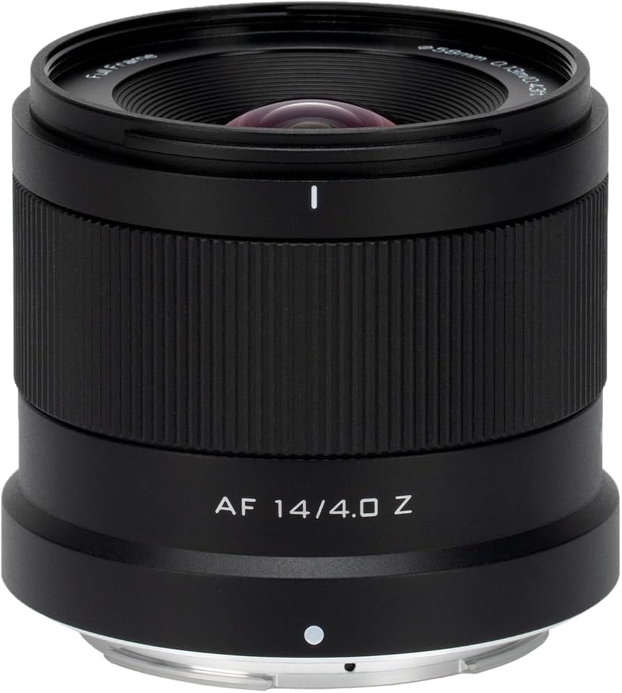 Amazon.com : VILTROX 14mm F4 Z, AF 14mm f/4.0 Z Mount Full Frame