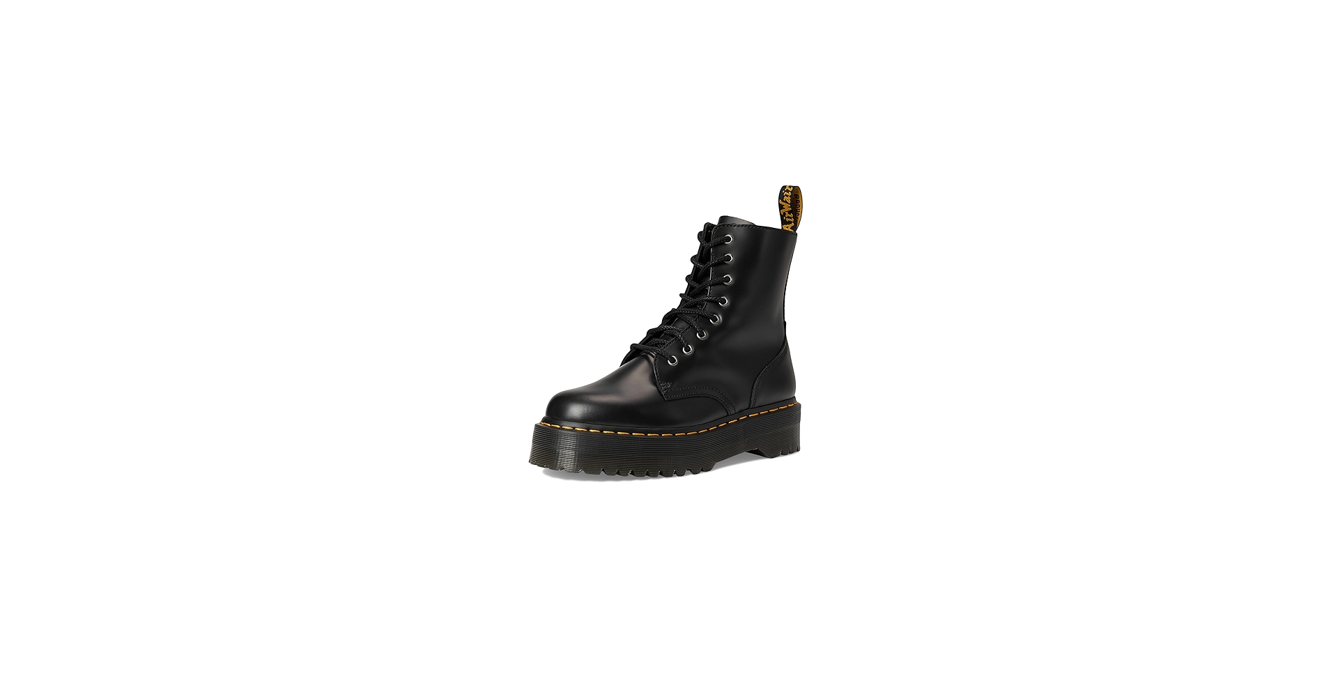 Amazon.com | Dr. Martens Women's Jadon Boot,Black Polished Smooth