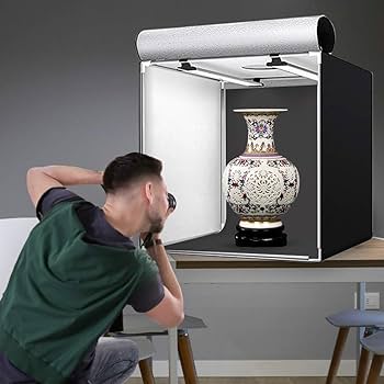 Amazon | 撮影キット SAMTIAN 83x83x83cm 超大型撮影ボックス 4色背景