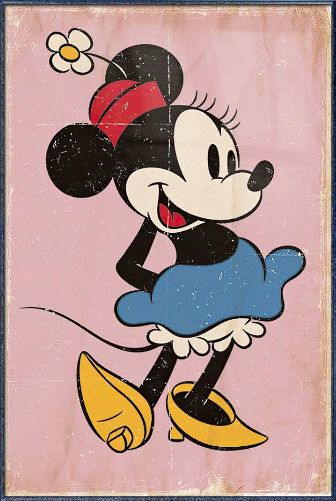 Amazon.co.jp: POSTER STOP ONLINE ミニーマウス - フレーム入り