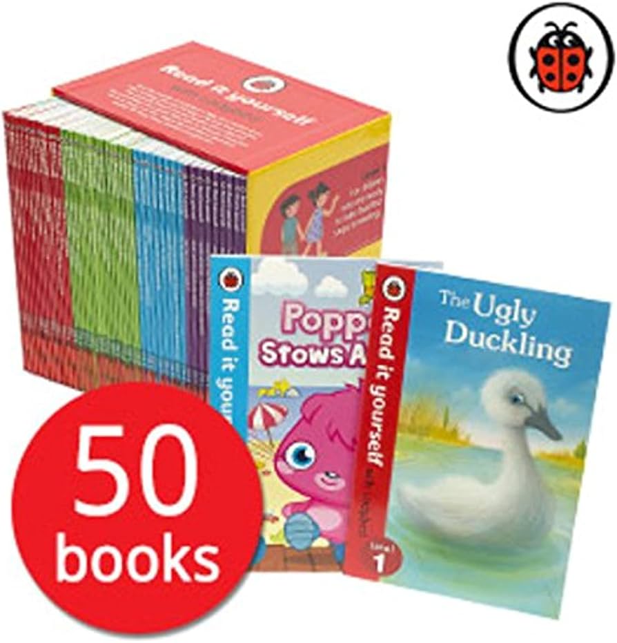 Read it Yourself with Ladybird Collection 50 Books Box Set Pack