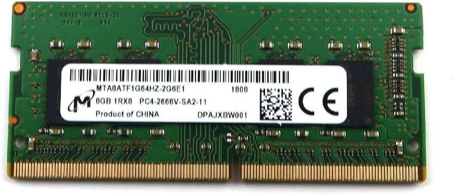 Micron MTA8ATF1G64HZ-2G6E1 8GB DDR4 2666MHz Memory Module - Memory
