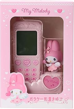 Amazon.co.jp: サンリオ(SANRIO) ガラケー形置き時計 マイメロディ