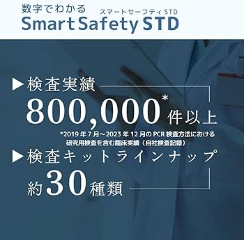 Amazon | 【SmartSafety】13項目 性病検査キット 男性 サンアン