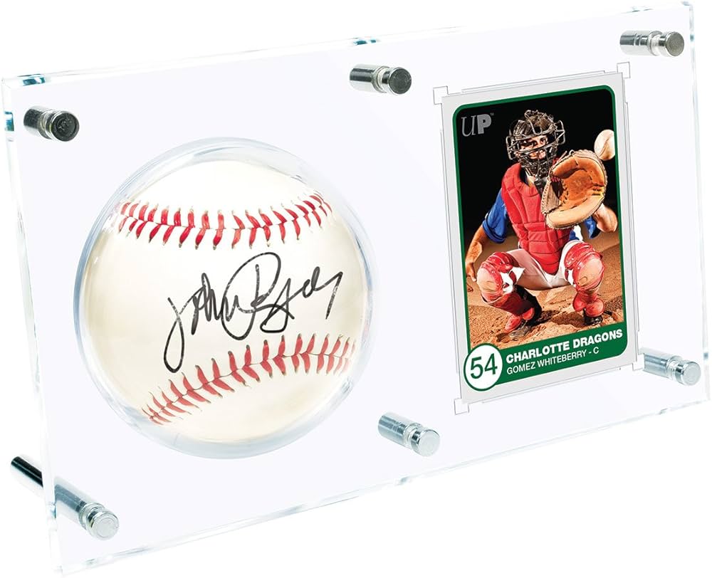 Amazon.co.jp: Ultra Pro Collectors Clear Ball & Card Flip Display