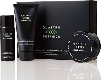 Amazon.co.jp: クワトロボタニコ お試しスキンケアセット メンズ 洗顔