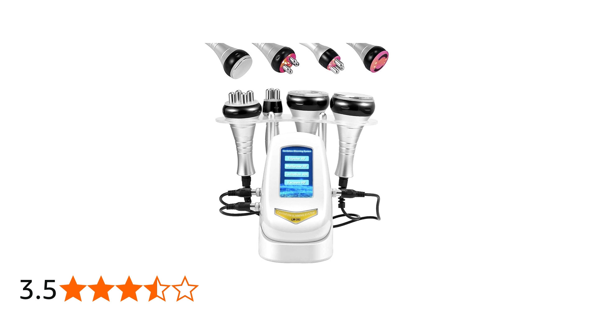 Cavitation Machine for Body Fat Removal 40K, 4 in 1 Professional
