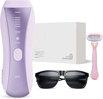 Amazon | Yete（エイティー）脱毛器 IPL 冷感無痛ケア SHR連続照射