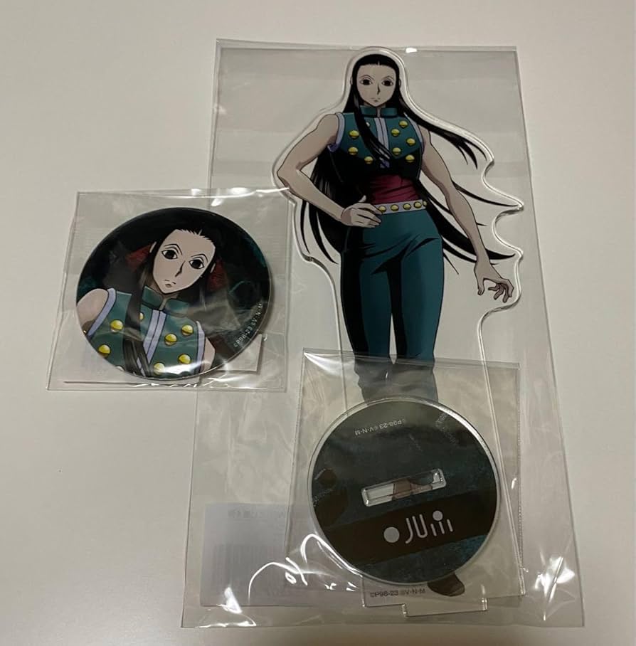 Amazon.co.jp: ハンターハンター WEBくじ イルミ アクスタ 缶バッジ