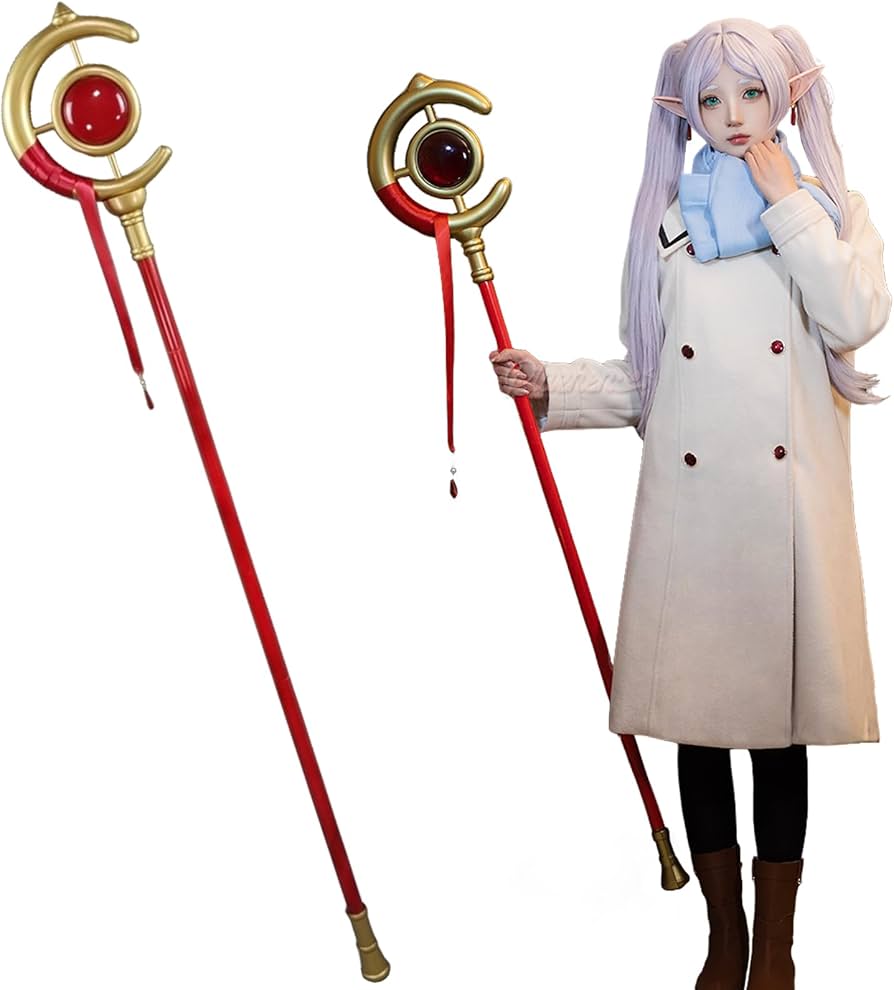 Amazon.co.jp: コスプレ 道具 葬送のフリーレン フリーレン 160cm 杖