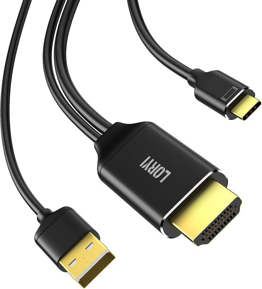 Amazon.com: Loryi HDMI to USB-C Cable, Xreal Air AR 4K@60Hz 6.6ft