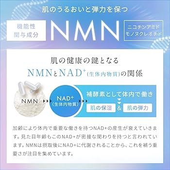 Amazon | 【日本製】NMNサプリメントで日本初の機能性表示食品