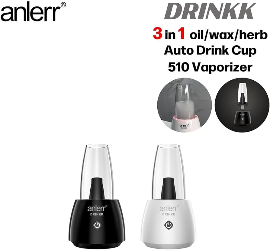 Amazon | ヴェポライザー anlerr DRINKK 510 Vaporizer 1300mAh