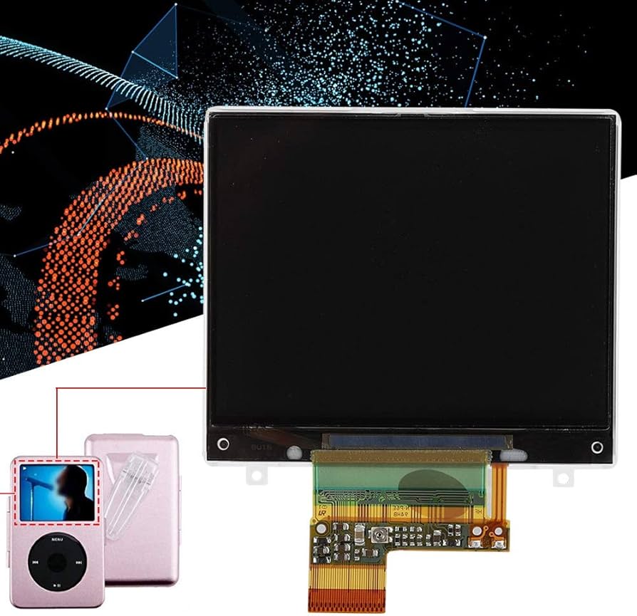 Amazon.co.jp: Kafuty-1 交換用補修パーツ Inne 液晶スクリーン iPod