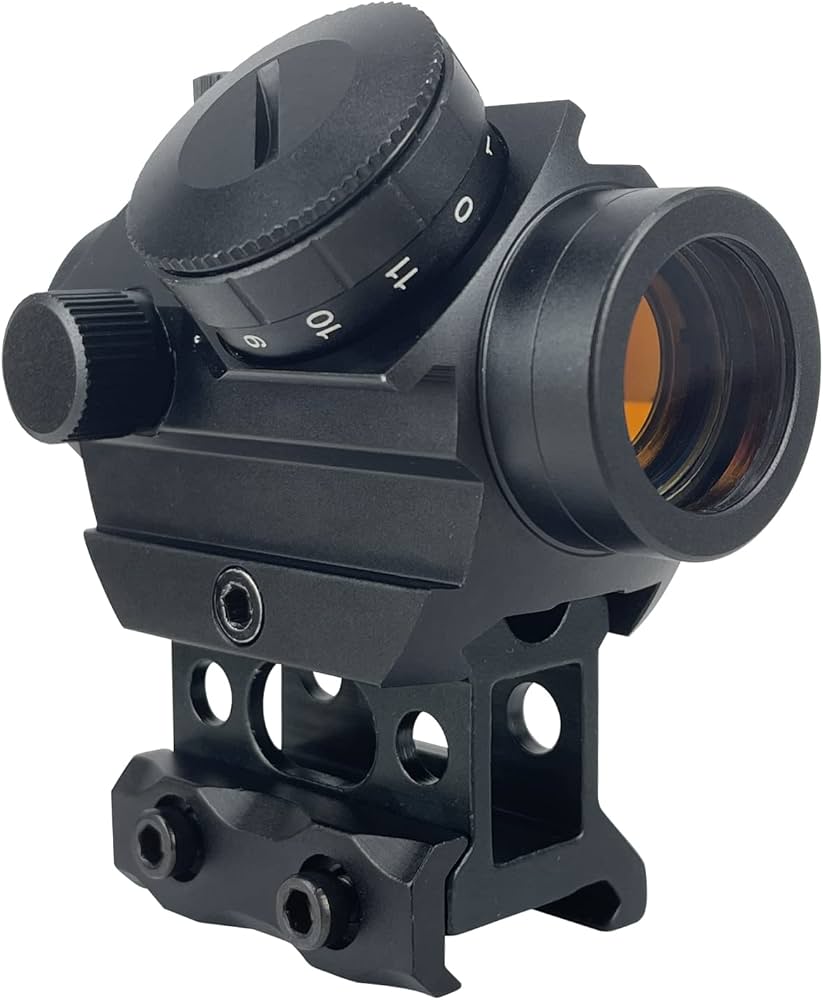 Amazon.co.jp: Sutekus 2MOA レッド ドットサイト ダットサイト 20mm