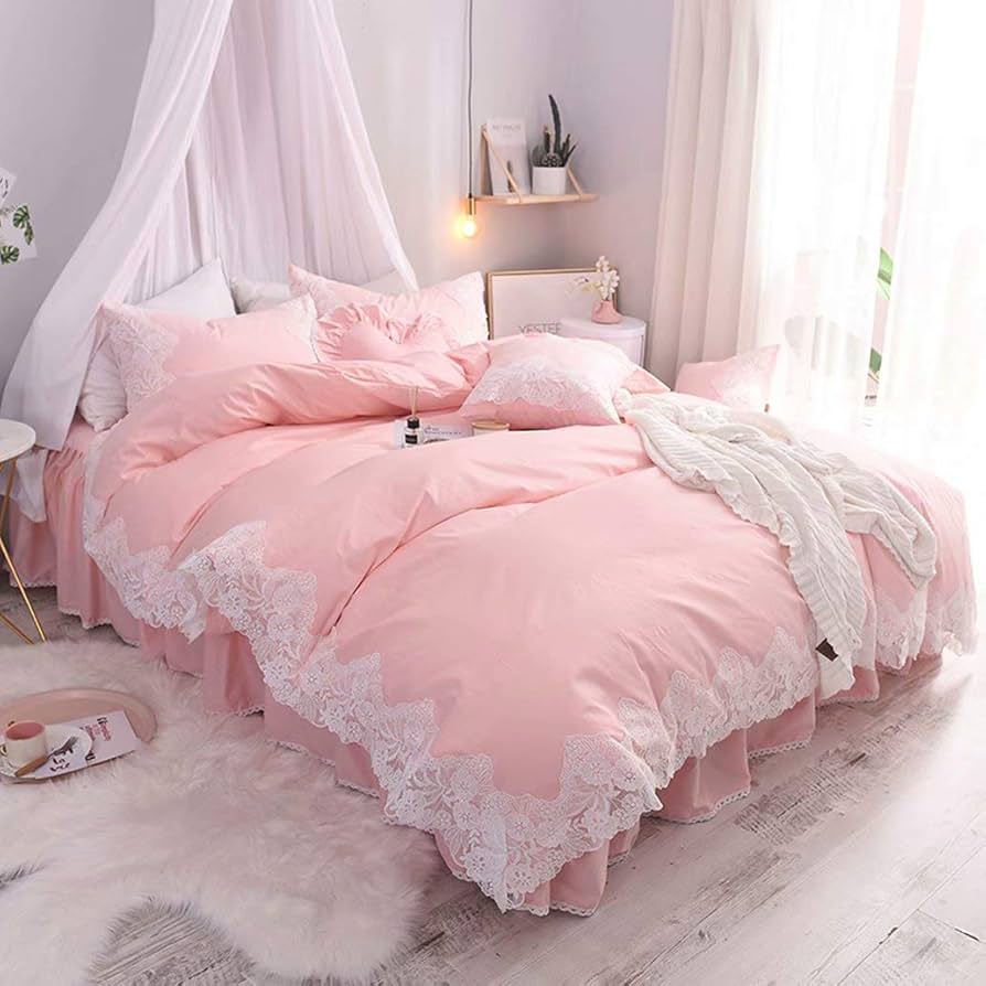 Amazon｜掛け布団カバー4点セット セミダブル 寝具カバーセット 綿100