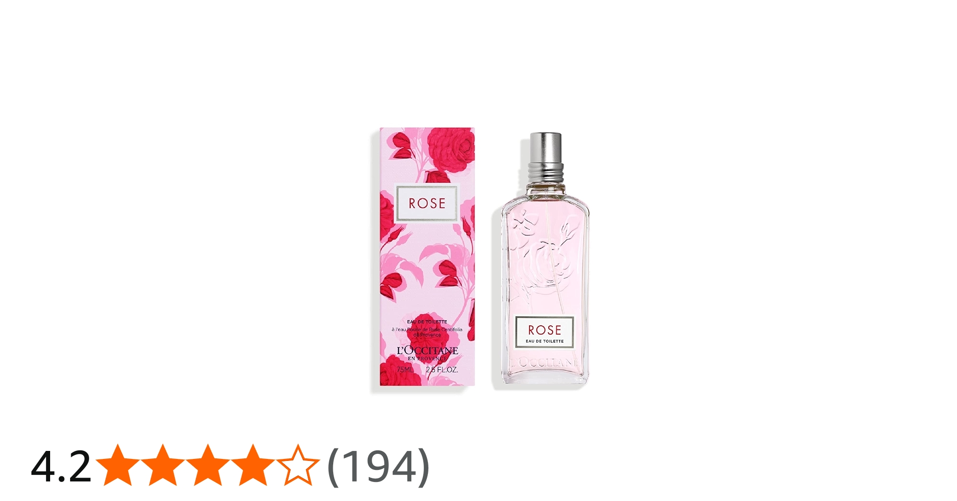 Amazon.co.jp: ロクシタン(L'OCCITANE) ローズ オードトワレ 75ml