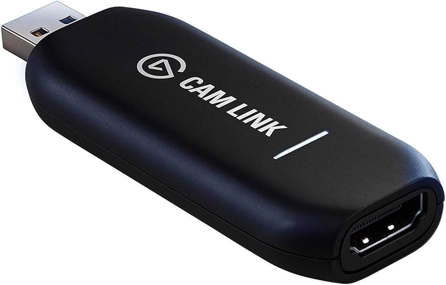 Elgato Cam Link – Transmita ao vivo e grave via DSLR, filmadora ou