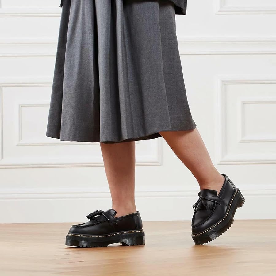 Amazon | Dr. Martens ユニ エイドリアン クワッド レザー