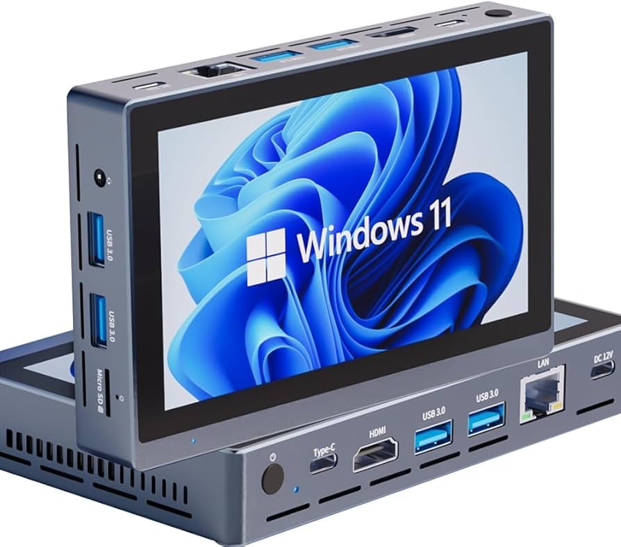 Amazon.com: HEIGAOLA Mini PC Win 11 PRO Celeron N5095 Cooling Fan