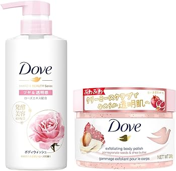 Amazon | Dove 【セット買い】角質ケアセット (ダヴ) ザクロ&シ