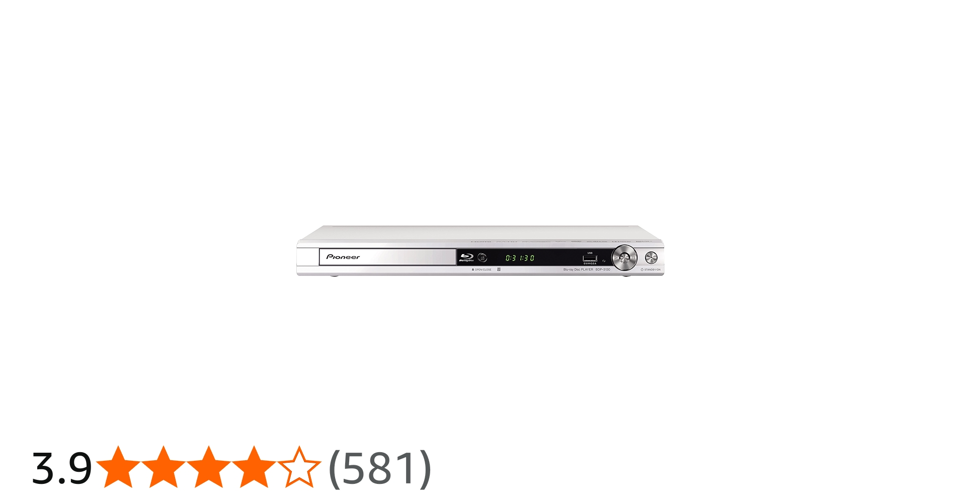 Amazon | Pioneer ブルーレイディスクプレーヤー ホワイト BDP-3130-W
