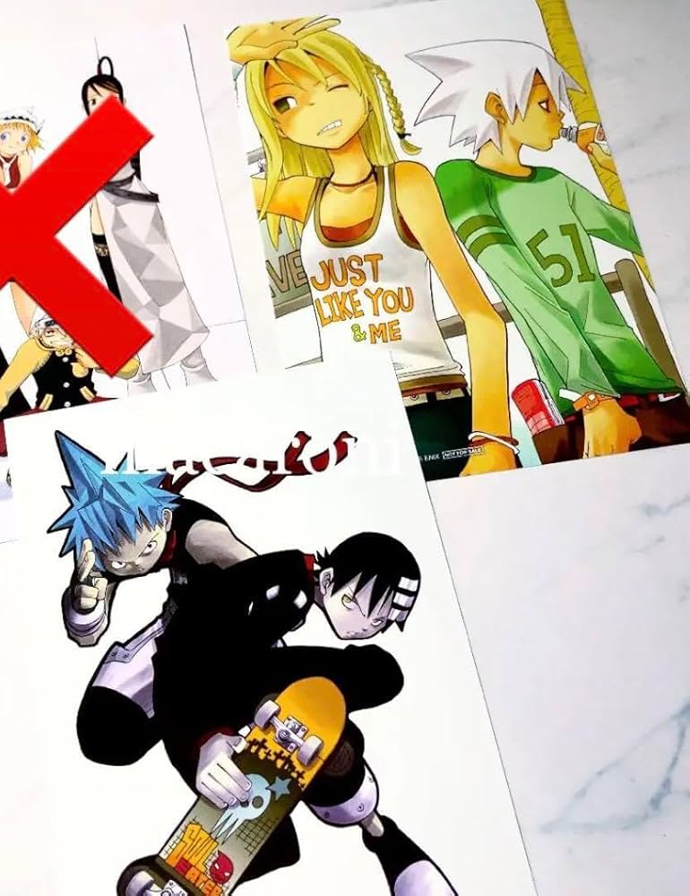 Amazon.co.jp: ソウルイーター2枚セット／ ポストカード 大久保篤 マカ