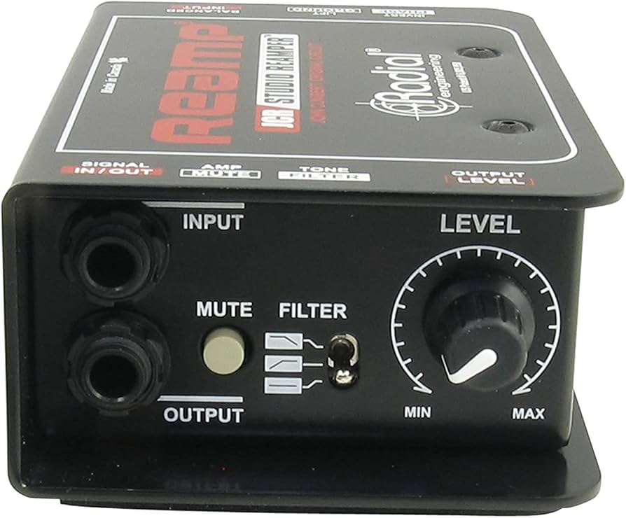 Amazon.co.jp: RADIAL Reamp JCR パッシブ リアンプ : 楽器・音響機器
