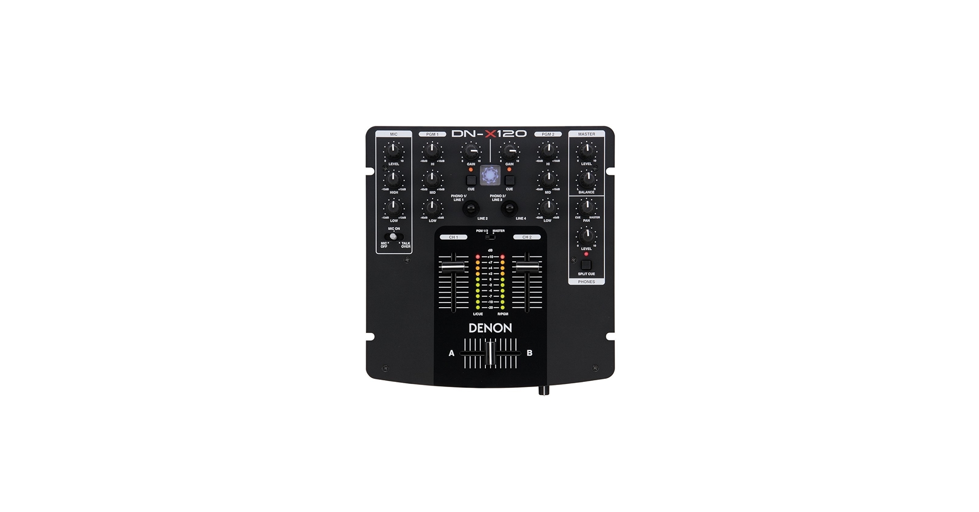 Amazon | DENON DN-X120 DJミキサー ブラック | DJミキサー | 楽器