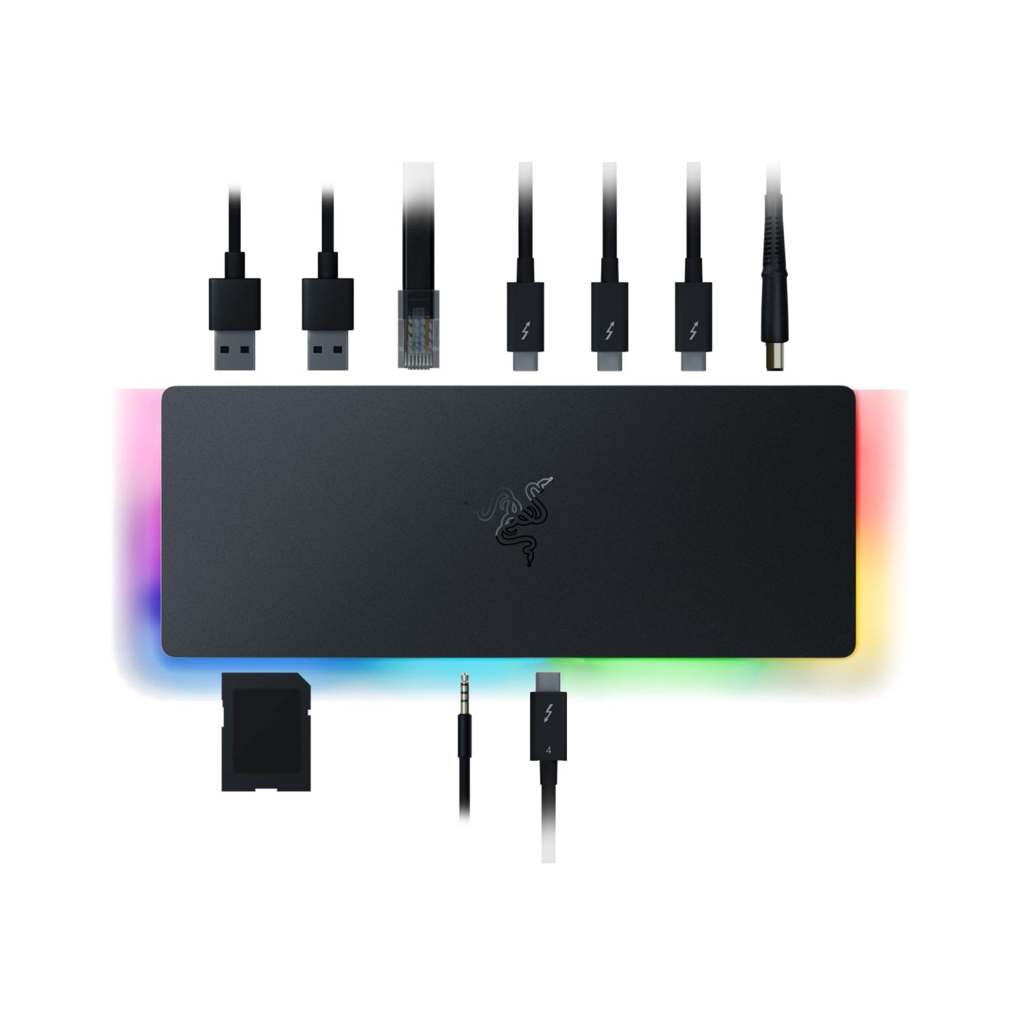 分配器・切替器 Razer Thunderbolt 4 Dock Chroma Amazon | Razer