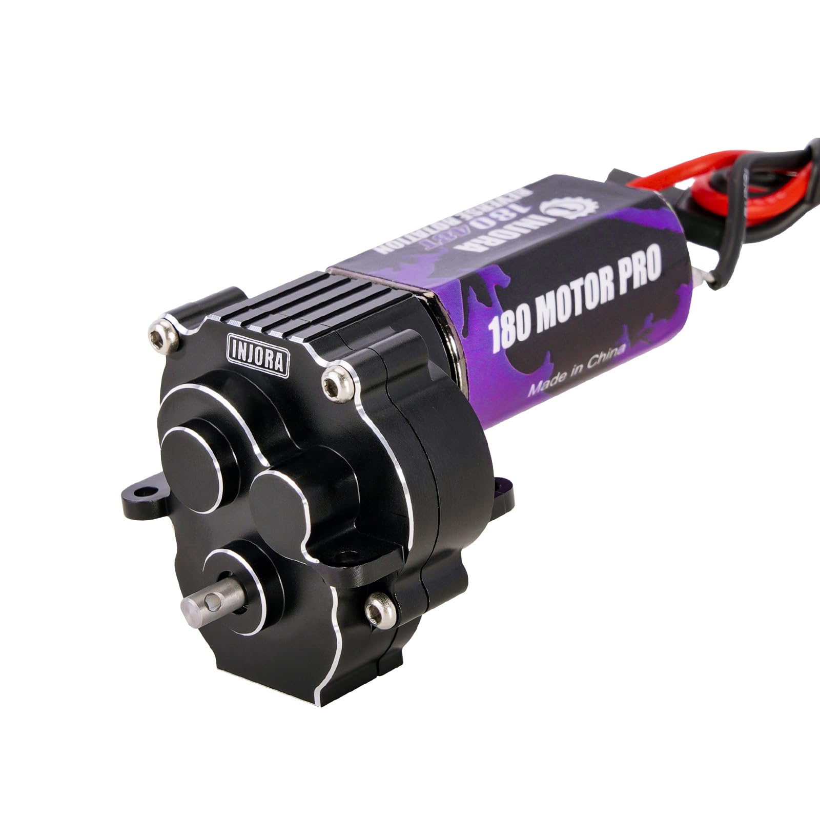 Amazon.com: INJORA 180 Pro 48T Motor and Transmission Gearbox with