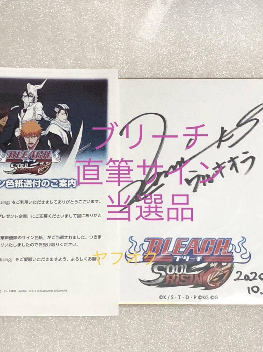 Amazon.co.jp: 当選 直筆サイン BLEACH ブリーチ 限定 初版 初回 千年